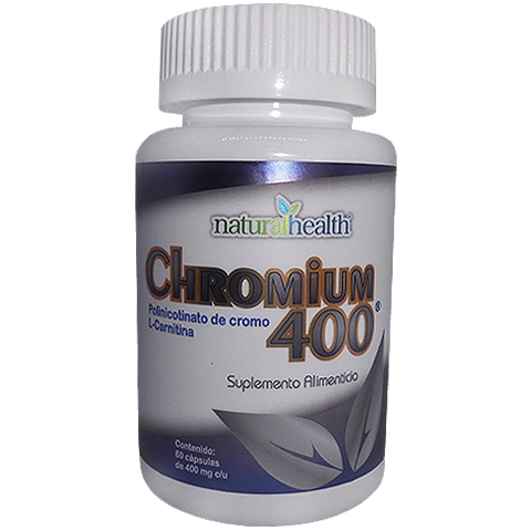 Chromium 400 60 cápsulas, Foto 1 Figura Fácil