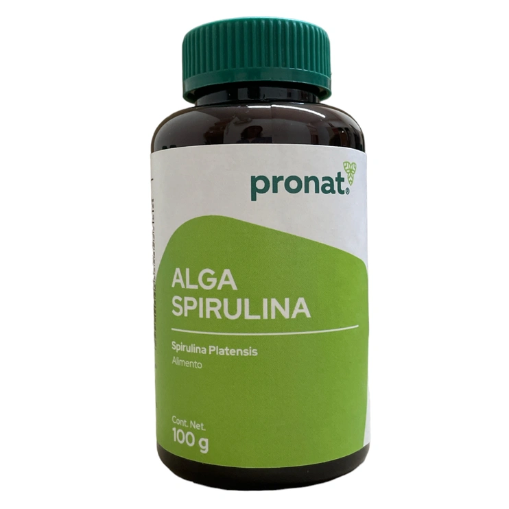 Alga spirulina en polvo 100g, Foto 1 Figura Fácil