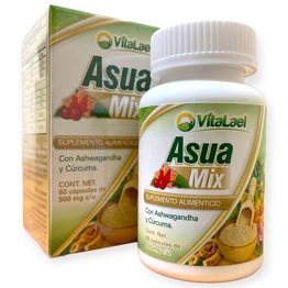 Asua Mix 60 cápsulas de 500mg, Foto 1 Figura Fácil