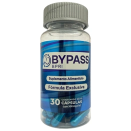 Bypass azul BPRI 30 cápsulas de 500mg, Foto 1 Figura Fácil
