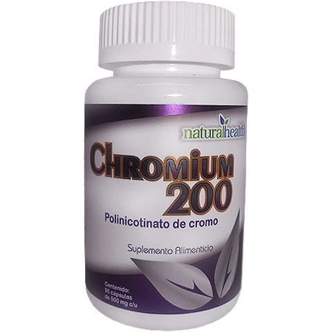 Chromium 200 90 cápsulas, Foto 1 Figura Fácil