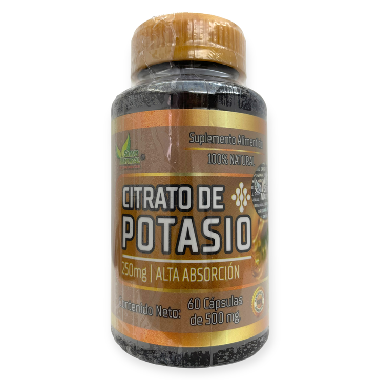Citrato de potasio 60 cápsulas, Foto 1 Figura Fácil