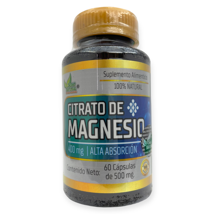 Citrato de magnesio 60 cápsulas, Foto 1 Figura Fácil