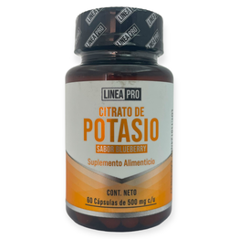 Citrato de potasio sabor mora 60 cápsulas, Foto 1 Figura Fácil