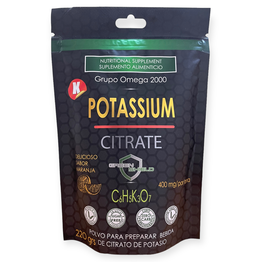 Citrato de potasio sabor naranja 220g, Foto 1 Figura Fácil