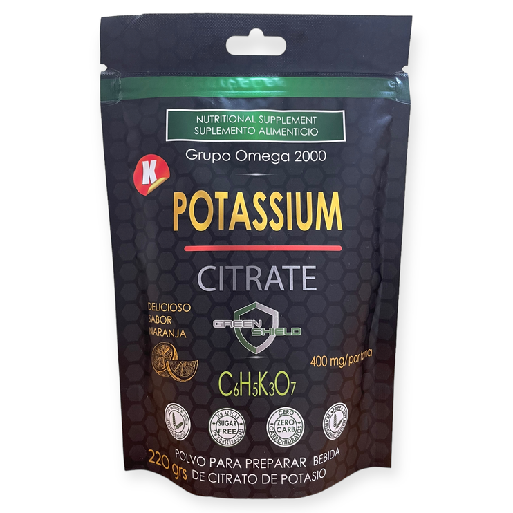 Citrato de potasio sabor naranja 220g, Foto 1 Figura Fácil