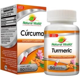 Cúrcuma 50 Cápsulas, Foto 1 Figura Fácil