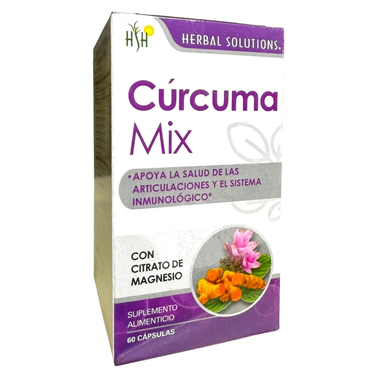Curcuma Mix 60 Cápsulas, Foto 1 Figura Fácil