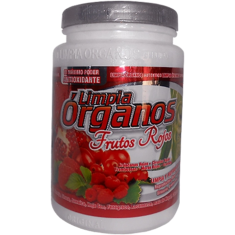 Fibra limpia órganos frutos rojos 500g, Foto 1 Figura Fácil