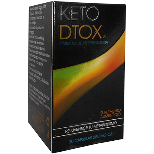 Keto Dtox 30 Cápsulas, Foto 1 Figura Fácil