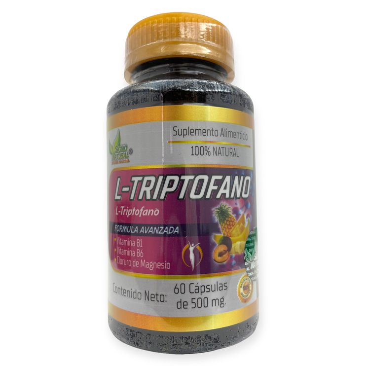 L-triptofano 60 cápsulas, Foto 1 Figura Fácil