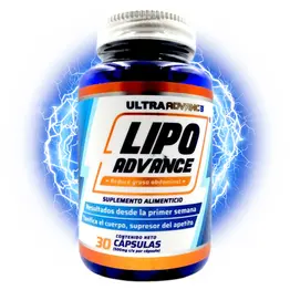 Lipo Advance 30 cápsulas de 500mg, Foto 1 Figura Fácil