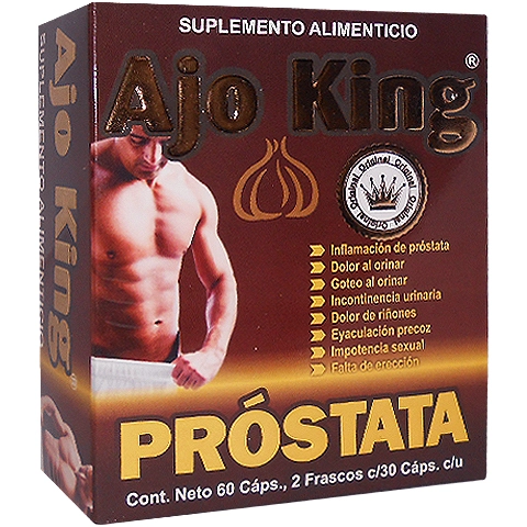 Próstata ajo king 60 tabletas, Foto 1 Figura Fácil