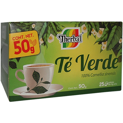 Té verde 25 sobres, Foto 1 Figura Fácil